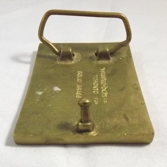 Vintage Distressed Suzuki Motorcycles Automotive Belt Buckle - Picture 10 of 10